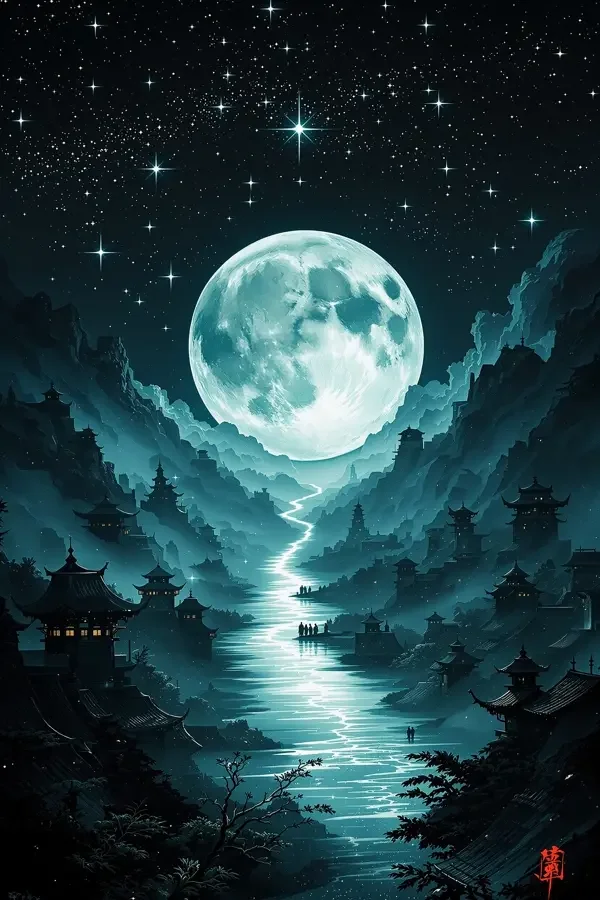 月落星河 Moonfall Galaxy 电影海报